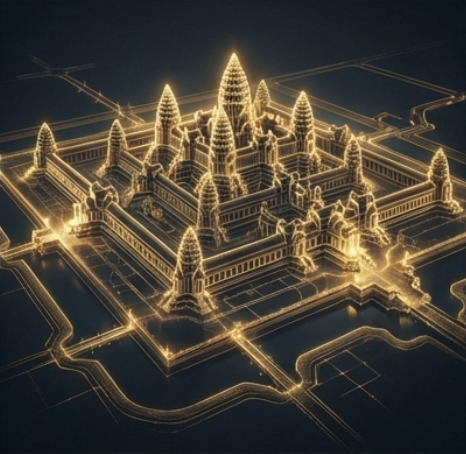 Angkor Wat Black Gold