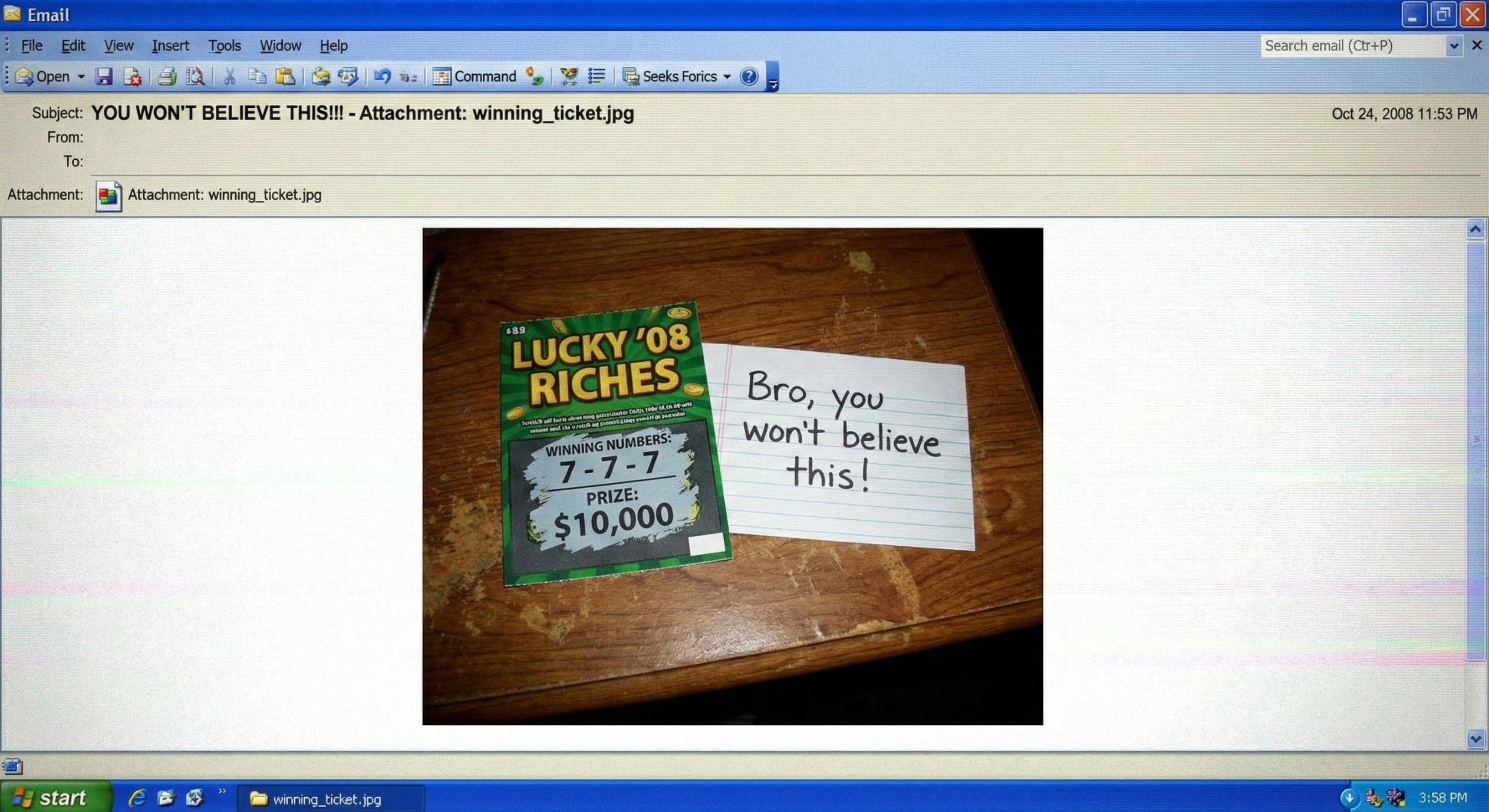 Winning Ticket