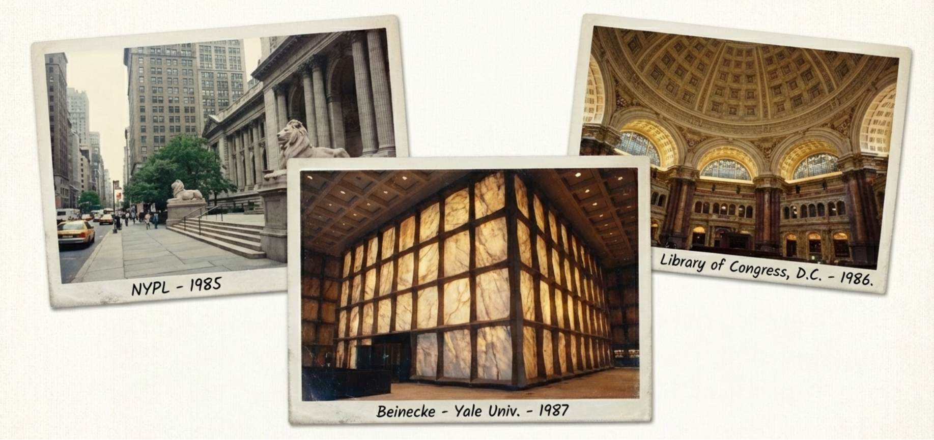 Libraries Collage