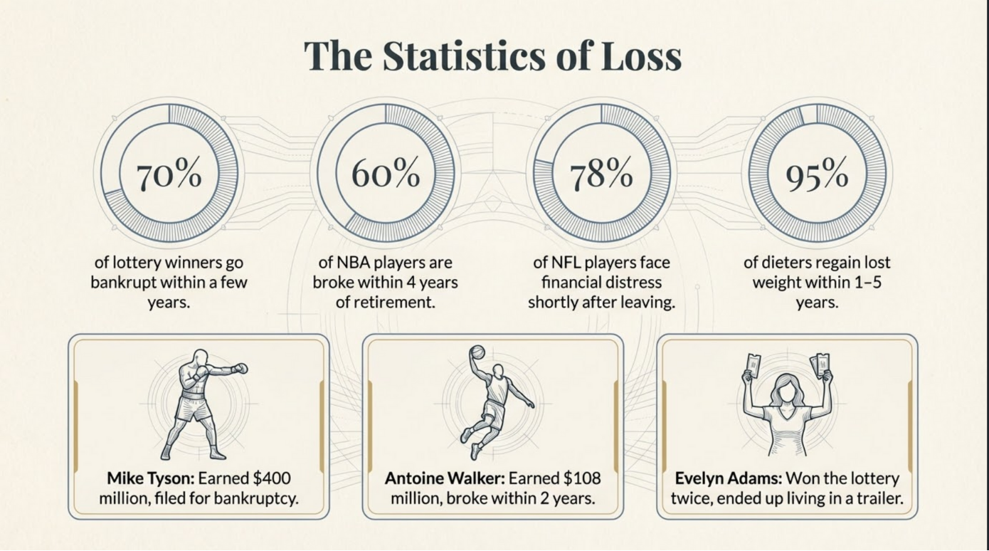 Sudden Wealth Syndrome Statistics