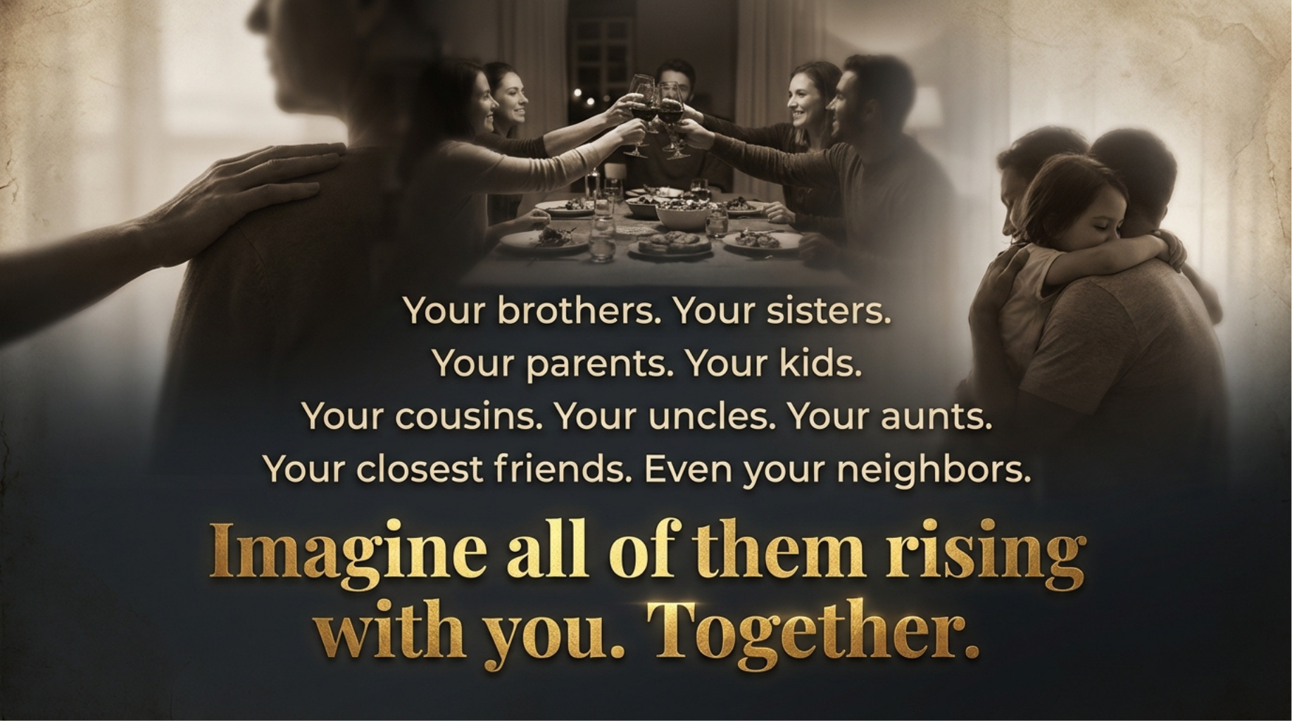 Extended family and friends