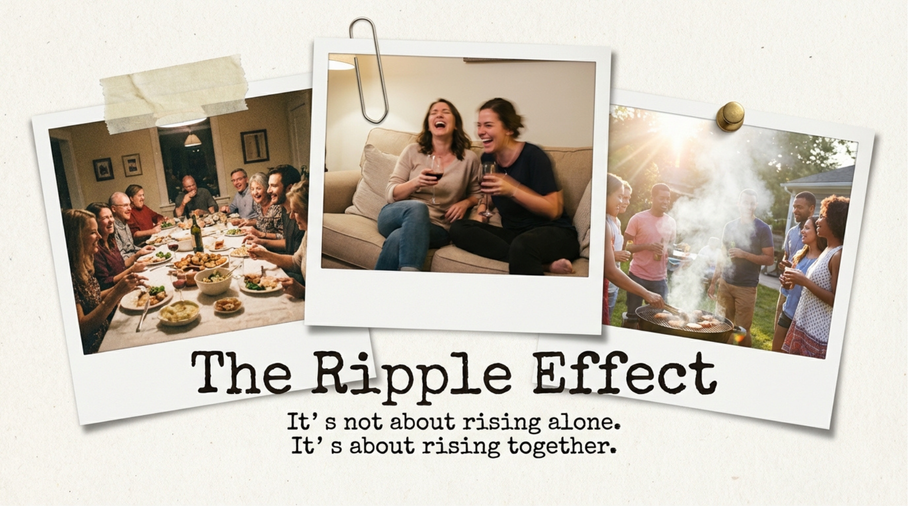 The ripple effect of abundance
